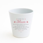 Personalised Thank You Gift For Mum PLANT POT Gift For Birthday Personalised Thank You Gift For Mum PLANT POT Gift For Birthday