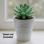 Personalised Thank You Gift For Mum PLANT POT Gift For Birthday Personalised Thank You Gift For Mum PLANT POT Gift For Birthday
