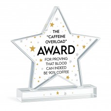 Joke Staff Plaque Acrylic Star Award For Office Party Office