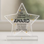 Joke Staff Plaque Acrylic Star Award For Office Party Office Joke Staff Plaque Acrylic Star Award For Office Party Office