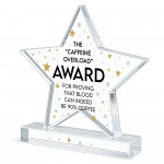 Joke Staff Plaque Acrylic Star Award For Office Party Office Joke Staff Plaque Acrylic Star Award For Office Party Office