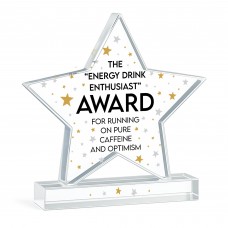 FUNNY Gift For Colleague Acrylic Star Award Office Party Office