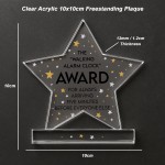 Funny Award For Colleague Acrylic Star Award For Office Party