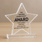 Funny Award For Colleague Acrylic Star Award For Office Party