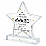 Funny Award For Colleague Acrylic Star Award For Office Party
