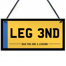 Dad Licence Plate Novelty Number Plate Gift For Dad From Son