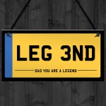 Dad Licence Plate Novelty Number Plate Gift For Dad From Son