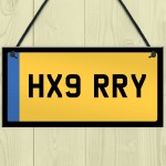 Personalised Licence Plate Sign Number Plate Passed Driving Test