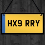 Personalised Licence Plate Sign Number Plate Passed Driving Test