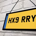 Personalised Licence Plate Sign Number Plate Passed Driving Test