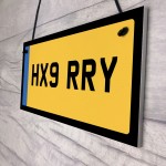 Personalised Licence Plate Sign Number Plate Passed Driving Test