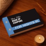 Nights In Coupon Book For Couples Date Ideas For Him Her Nights In Coupon Book For Couples Date Ideas For Him Her
