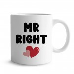 Mr Right & Mrs Always Right Novelty Mug Gift Set A Fun Gift