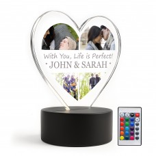Personalised Anniversary Gifts for Him Her Photo Gifts