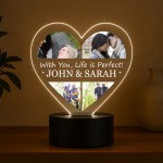 Personalised Anniversary Gifts for Him Her Photo Gifts