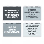 Funny Desk Calendar Sarcastic Office Desk Flipbook For Friend