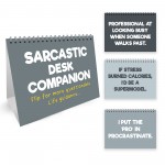Funny Desk Calendar Sarcastic Office Desk Flipbook For Friend