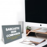 Funny Desk Calendar Sarcastic Office Desk Flipbook For Friend