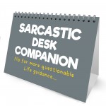 Funny Desk Calendar Sarcastic Office Desk Flipbook For Friend