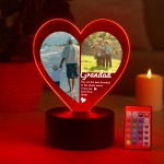 Special Grandad Gifts Personalised LED Light With Photos