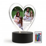 Cute Mummy Gifts Personalised LED Light With Photos Mummy