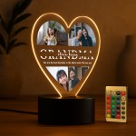 Grandma Gifts Personalised LED Light With Photos Grandma Present