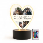 Grandma Gifts Personalised LED Light With Photos Grandma Present