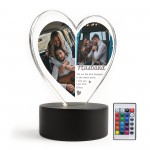Special Husband Gifts Personalised LED Light With Photos