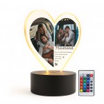 Special Husband Gifts Personalised LED Light With Photos