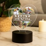 Mum Personalised LED Colour Changing Plaque Novelty Gift