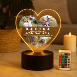 Mum Personalised LED Colour Changing Plaque Novelty Gift