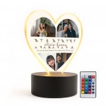 Nanny Personalised LED Colour Changing Plaque Novelty Gift 