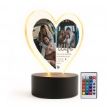 Special Wife Gifts Personalised LED Light With Photos