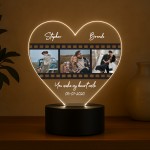 Personalised Photo Film Strip Gift For Couple Picture Frame