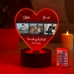 Personalised Photo Film Strip Gift For Couple Picture Frame