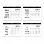 Novelty 2026 Calendar Funny Desk Office Planner 16 Page Flipbook