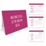 Novelty 2026 Desk Calendar For Women Flipbook Office Planner