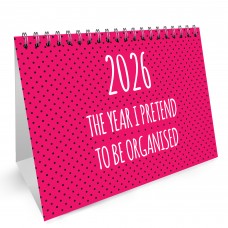Funny 2026 Desk Calendar For Women Flipbook Office Planner