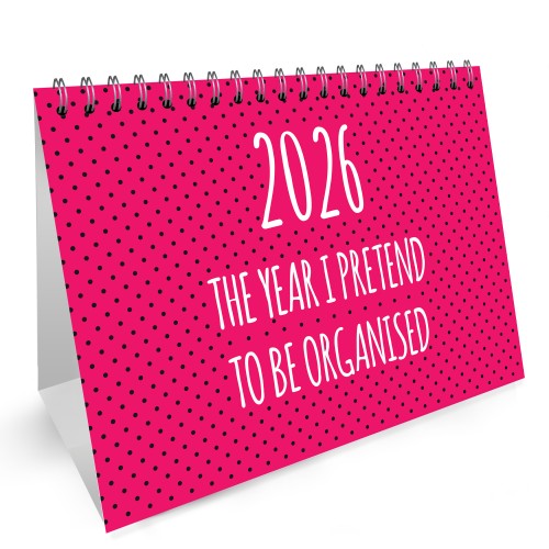 Funny 2026 Desk Calendar For Women Flipbook Office Planner