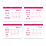 Funny 2026 Desk Calendar For Women Flipbook Office Planner