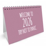 2026 Calendar For Women Novelty Desk Calendar Sarcastic Quotes