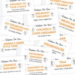 Little Book of Takeaways Gift For Couples Novelty Coupon Book