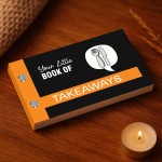 Little Book of Takeaways Gift For Couples Novelty Coupon Book