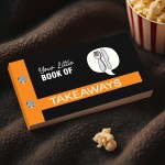 Little Book of Takeaways Gift For Couples Novelty Coupon Book