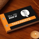 Little Book of Takeaways Gift For Couples Novelty Coupon Book