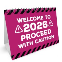 2026 Funny Desk Calendar Women Sarcastic Office Flip Calendar