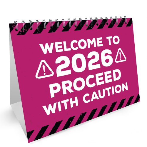 2026 Funny Desk Calendar Women Sarcastic Office Flip Calendar