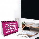 2026 Funny Desk Calendar Women Sarcastic Office Flip Calendar