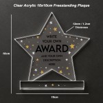 Personalised Funny Award For Colleague Acrylic Star Award
