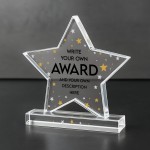 Personalised Funny Award For Colleague Acrylic Star Award